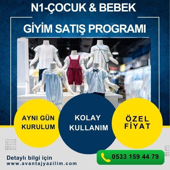 N1-ÇOCUK & BEBK GİYİM PROGRAMI     PERAKENDE SATIŞ PROGRAMI     STOK YÖNETİMİ  