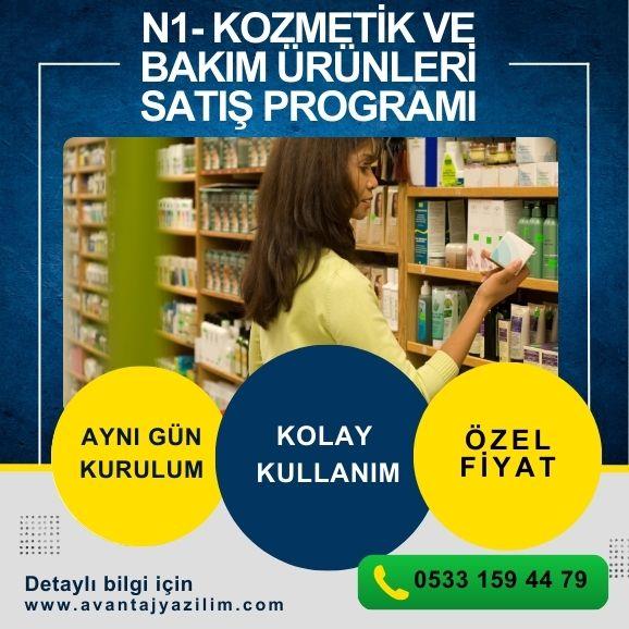 N1-KOZMETİK VE BAKIM ÜRÜNLERİ PROGRAMI     PERAKENDE SATIŞ PROGRAMI     STOK YÖNETİMİ 