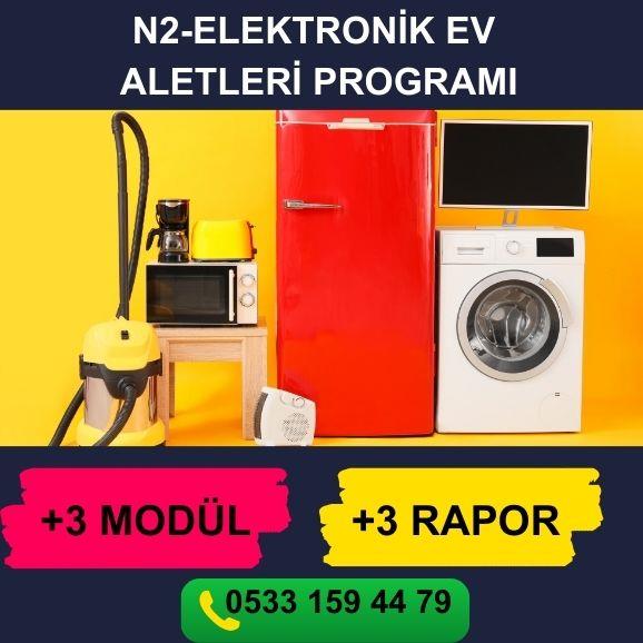 N2-ELEKTRONİK EV ALETLERİ PROGRAMI     PERAKENDE BARKODLU SATIŞ PROGRAMI     STOK YÖNETİMİ      PERSONEL MAAŞ MODÜLÜ     PERSONEL PİRİM MODÜLÜ     KASA  ÇIKIŞ-GİDER MODÜLÜ     FİŞ BAZLI SATIŞ RAPORU     ÜRÜN SATIŞ HIZ RAPORU     ŞÜPHELİ İŞLEMLER RAPORU