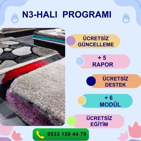 N3-HALI PROGRAMI STOK YÖNETİMİ PERSONEL MAAŞ MODÜLÜ PERSONEL PİRİM MODÜLÜ KOLAY SİPARİŞ MODÜLÜ KOLAY SAYIM MODÜLÜ PERAKENDE MÜŞTERİ MODÜLÜ GİDER MODÜLÜ FİŞ BAZLI SATIŞ RAPORU ÜRÜN SATIŞ HIZ RAPORU DÖNEMSEL SATIŞ RPR. ŞÜPHELİ İŞLEMLER RPR. KAZANÇ ANALİZİ