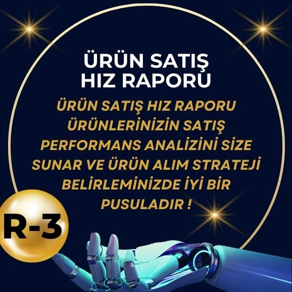 ÜRÜN SATIŞ HIZ RAPORU