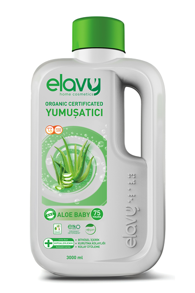 Elavy Aloe Baby Organik Sertifikalı Çamaşır Yumuşatıcısı 3