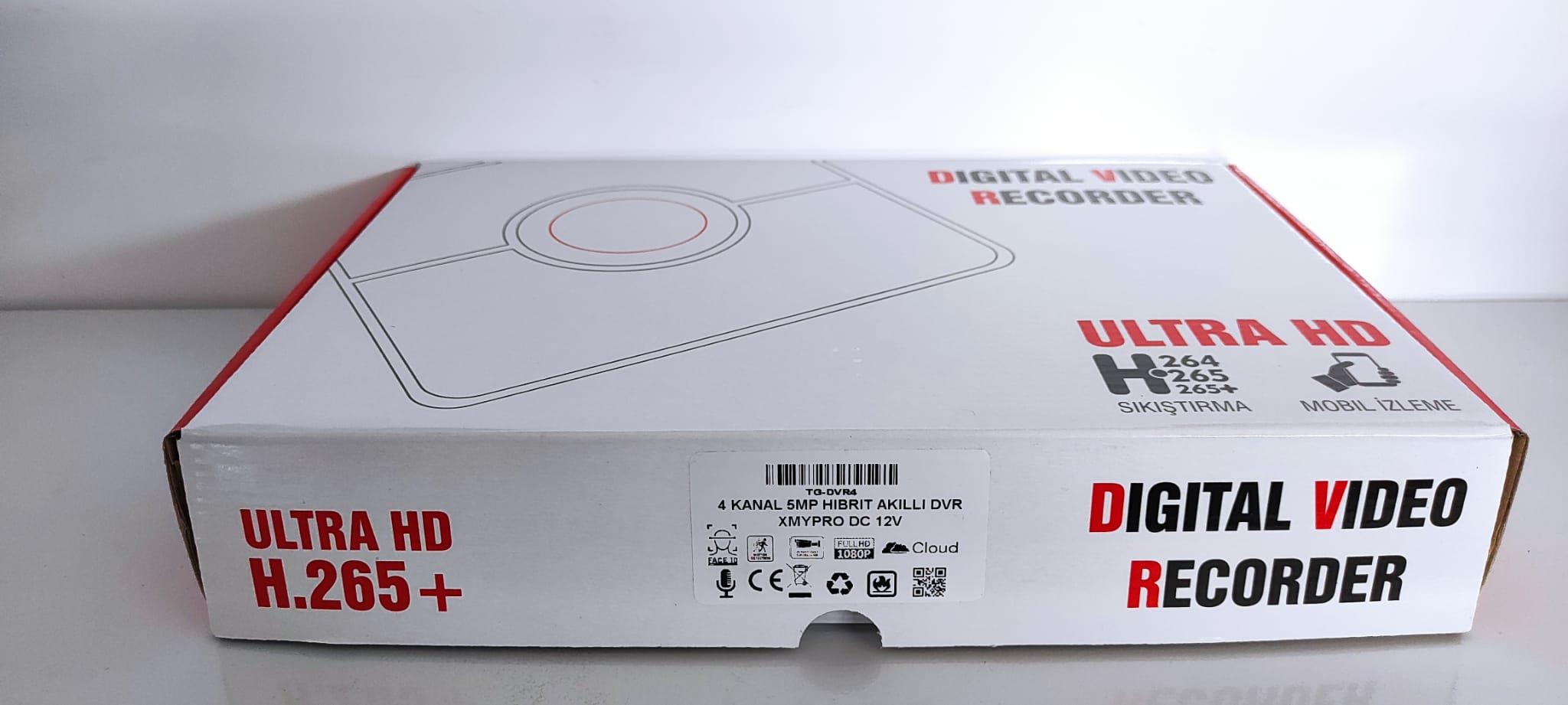 4 KANAL 5MP HIBRIT AKILLI DVR 4 KANAL 5MP HIBRIT AKILLI DVR