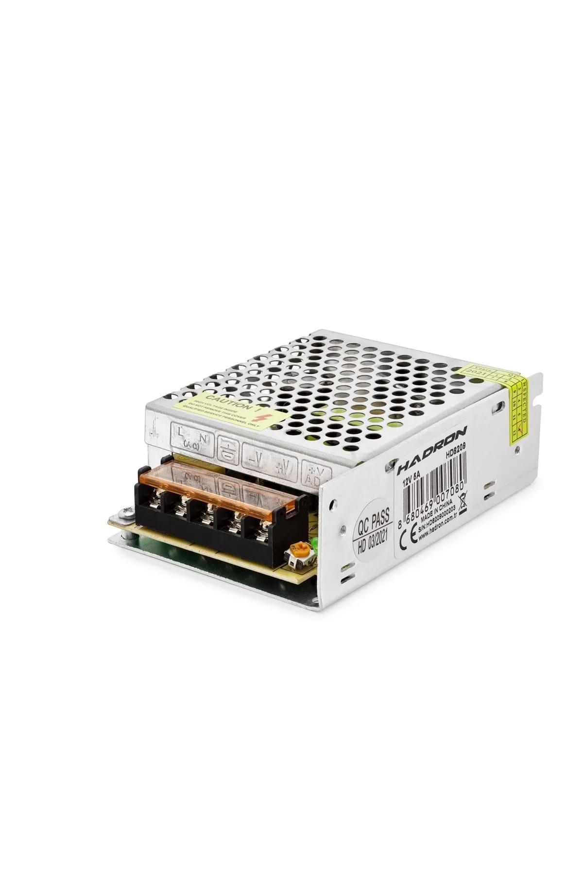 HADRON 8209 ADAPTÖR 12V 5A 11.1*7.8*3.6 CM HADRON 8209 ADAPTÖR 12V 5A 11.1*7.8*3.6 CM
