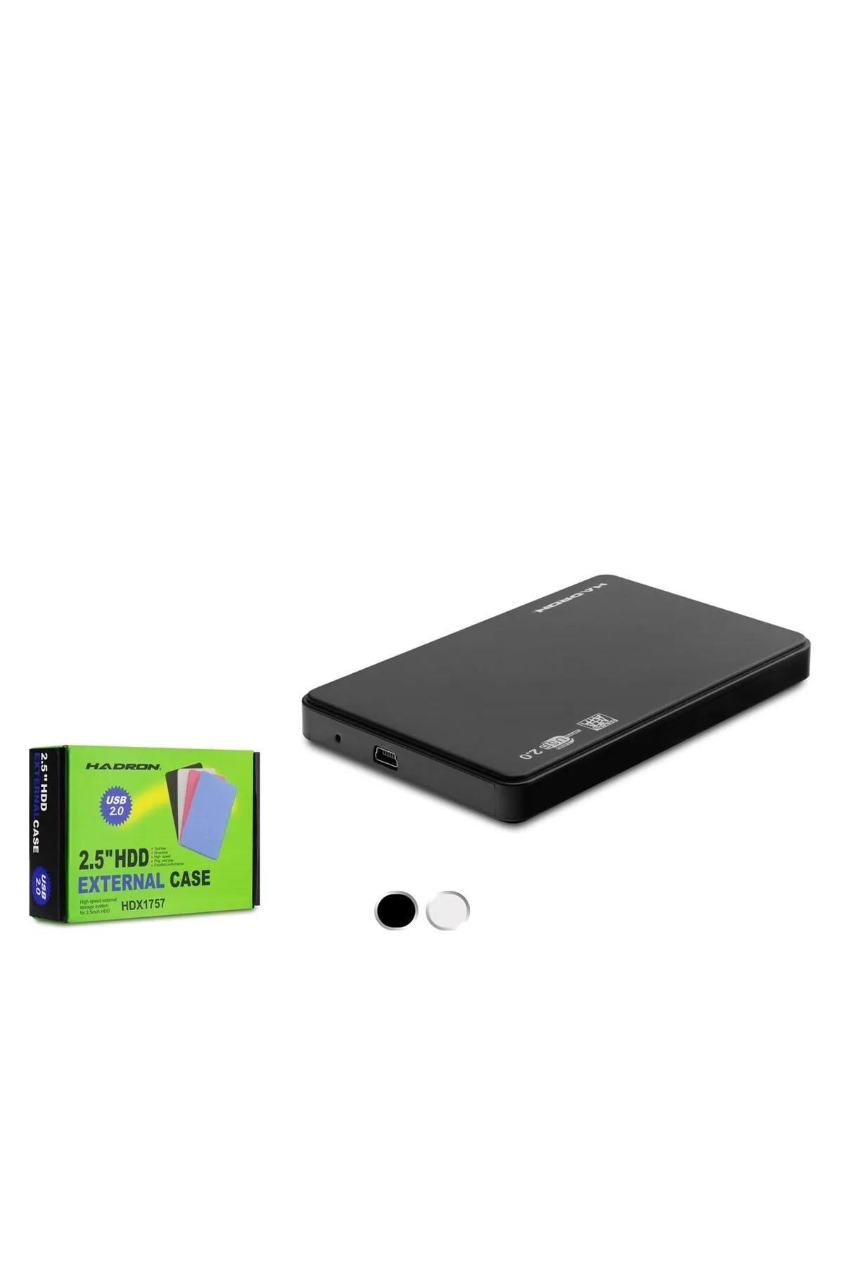 HADRON HDX1757 HARDDİSK KUTUSU PLASTİK USB 2.0 SATA 2.5 HADRON HDX1757 HARDDİSK KUTUSU PLASTİK USB 2.0 SATA 2.5
