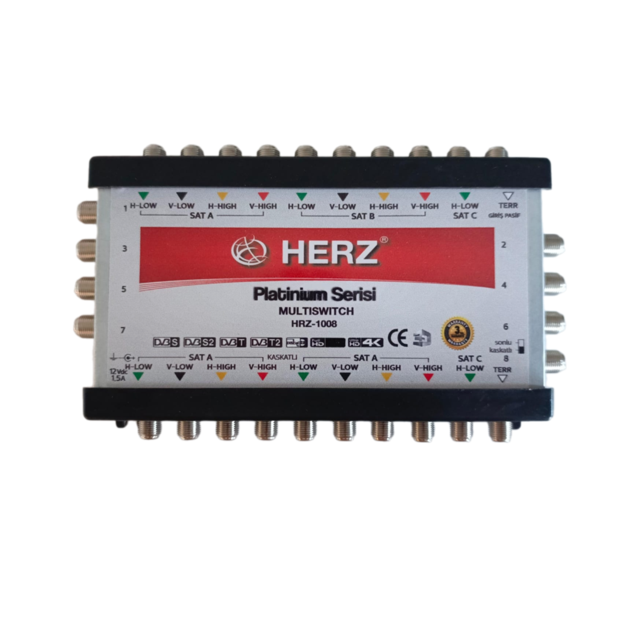 HERZ MV-1008P MULTISWITCH PASİF HERZ MV-1008P MULTISWITCH PASİF