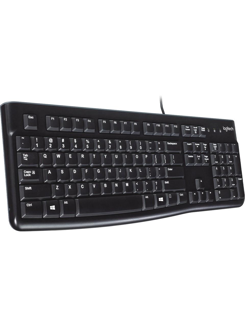 LOGITECH K120 Q USB KLAVYE 920-002505 SIYAH KABLOLU