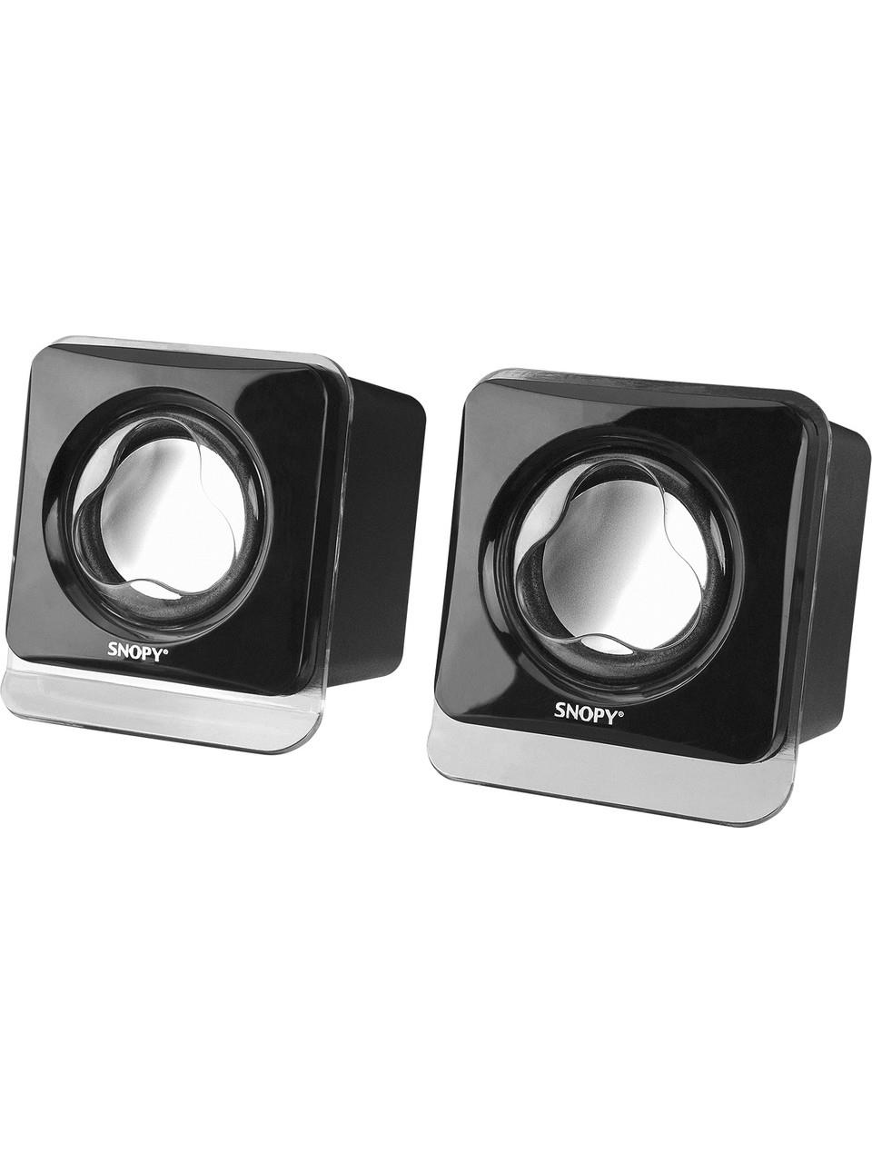SNOPY SN-121 2.0 SİYAH 3WX2 USB MİNİ SPEAKER HOPARLÖR