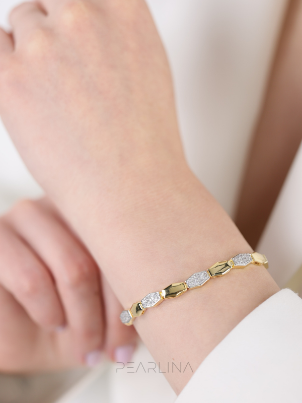 Zirkon Taşlı VIP Seri Bileklik