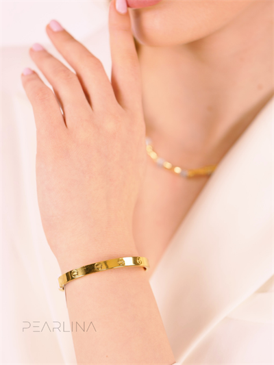 Vidalı Çelik Bilezik (Kalın / Küçük Boy 5,5 Cm)