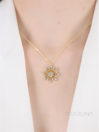 Zirkon Taşlı Yıldız Çelik Kolye