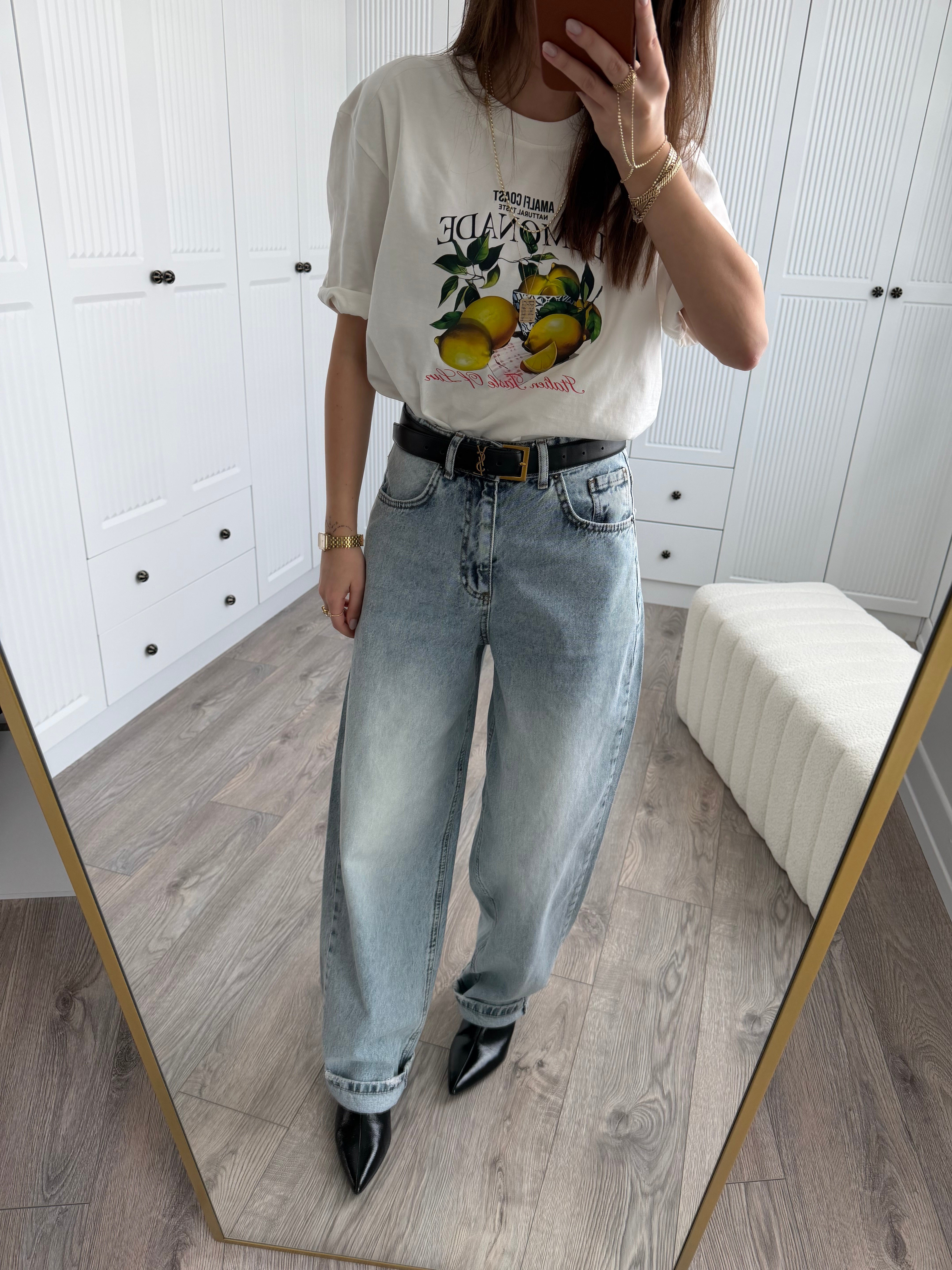 Açık Mavi Baggy Jean
