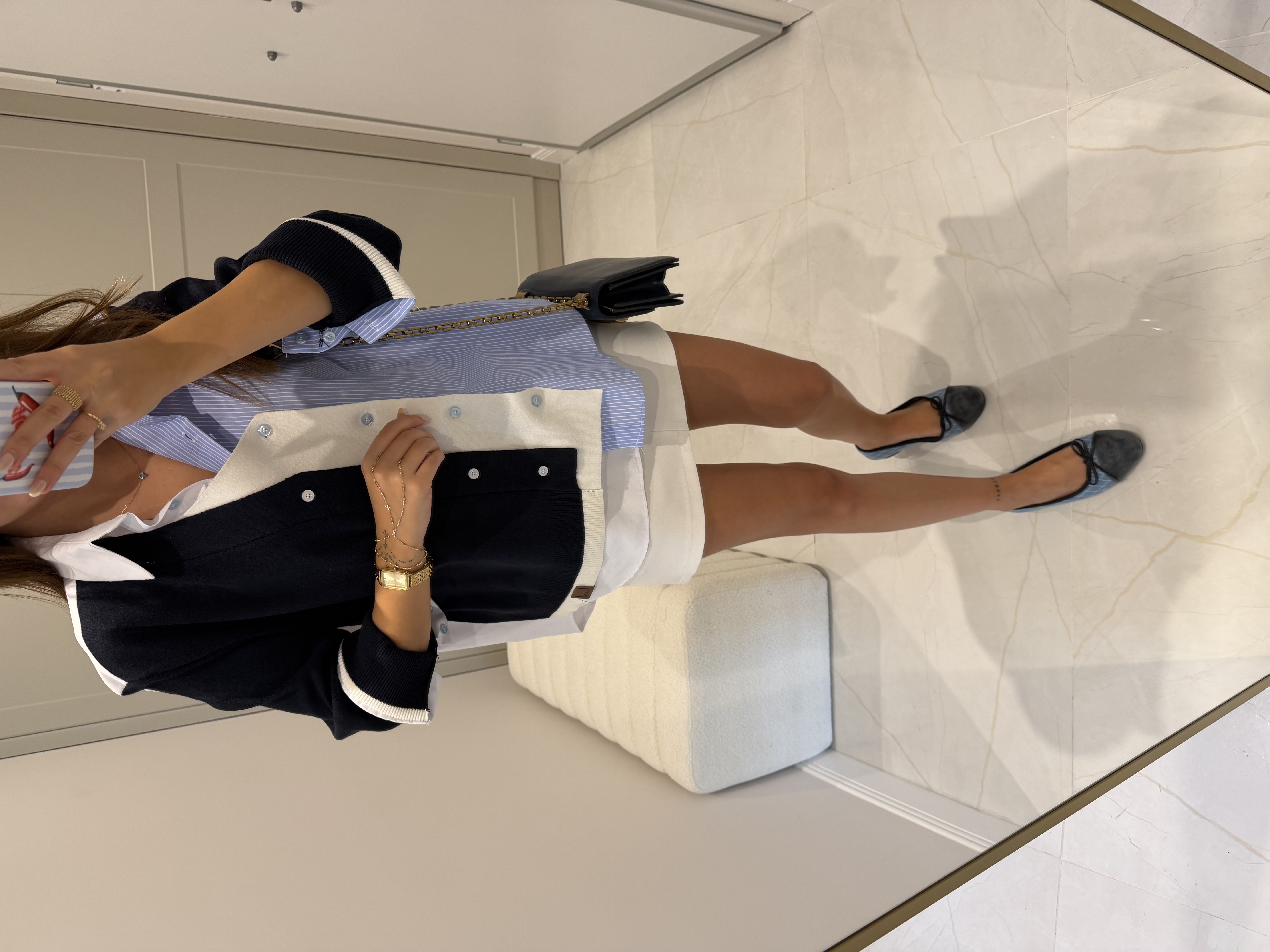 Mark Model Laci Triko Mix Tasarım Gömlek