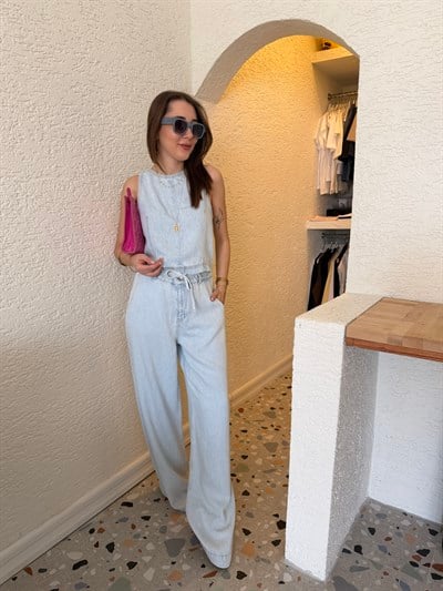 Mavi Tensel Jean Takım