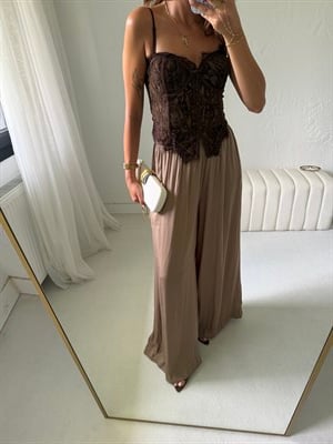 ZR Model Geniş Paça Pantolon 
