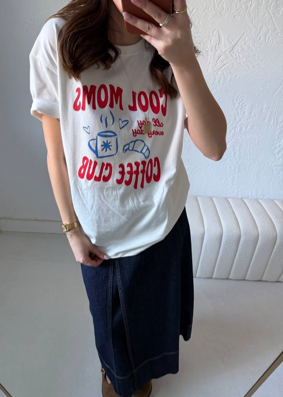 Cool Mom Baskılı Tişört