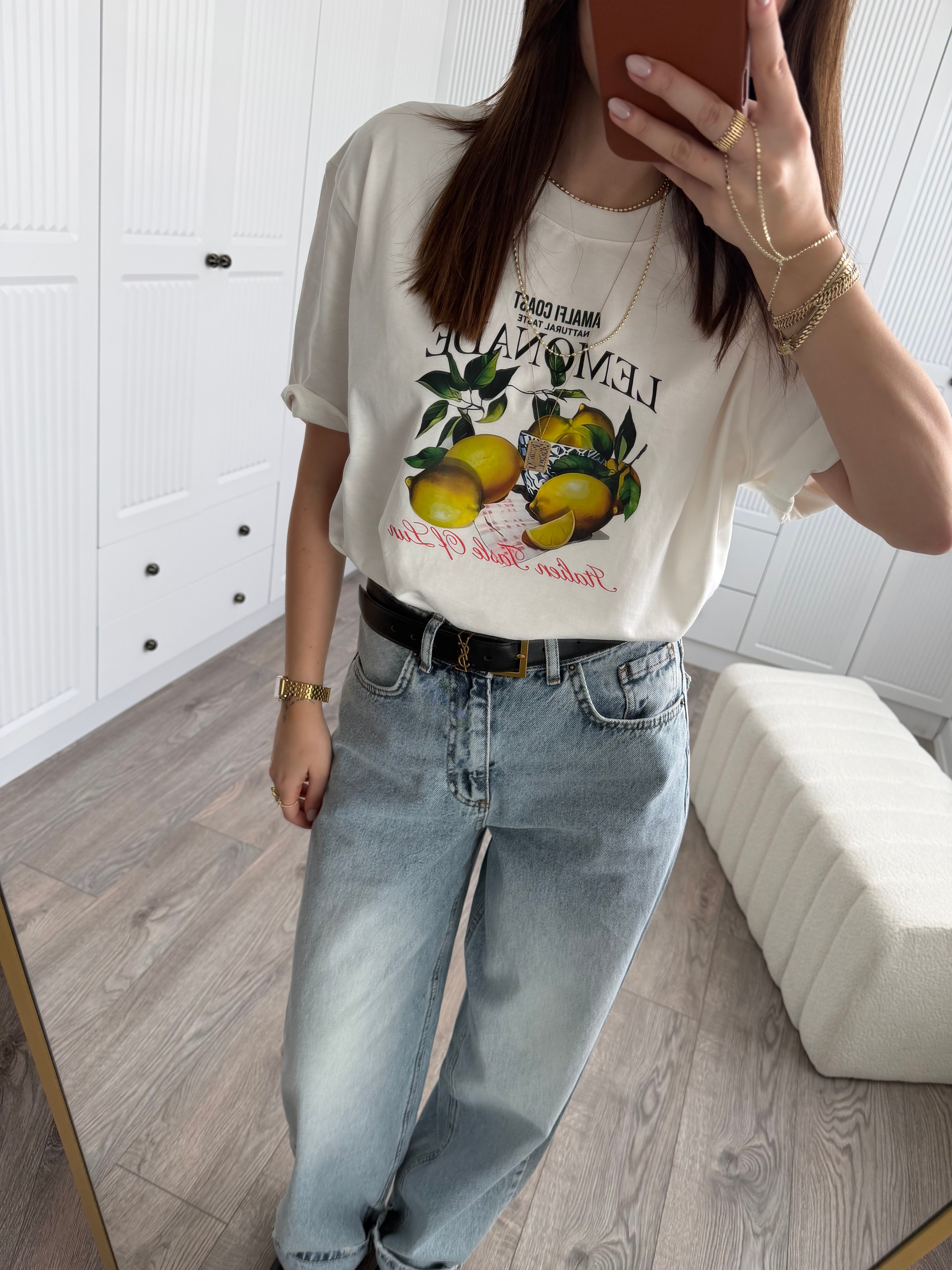 Lemonade Baskılı Tişört 