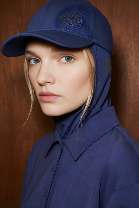 Denim Kepli Spor Bone Lacivert
