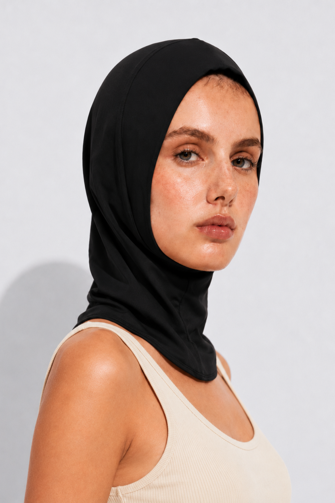 Hijab Sea ​​Bonnet Black