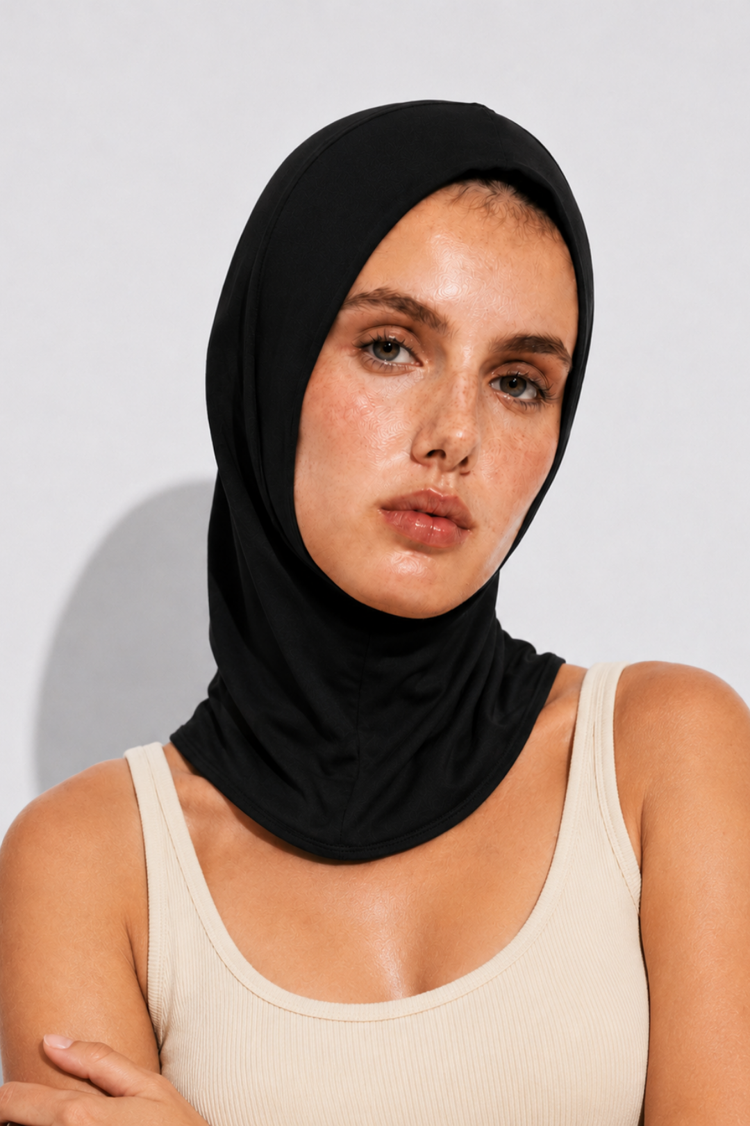Hijab Sea ​​Bonnet Black