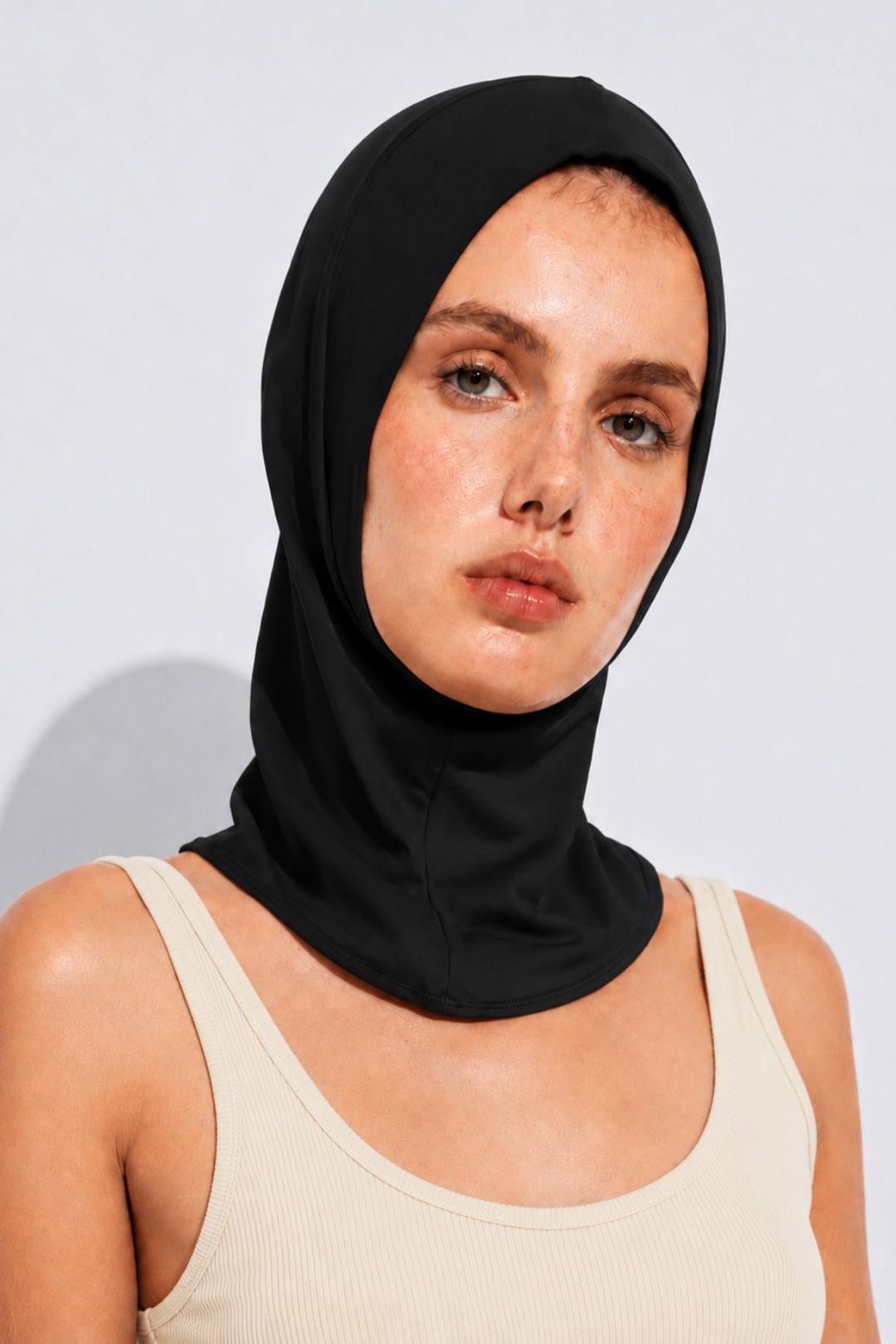 Hijab Sea ​​Bonnet Black