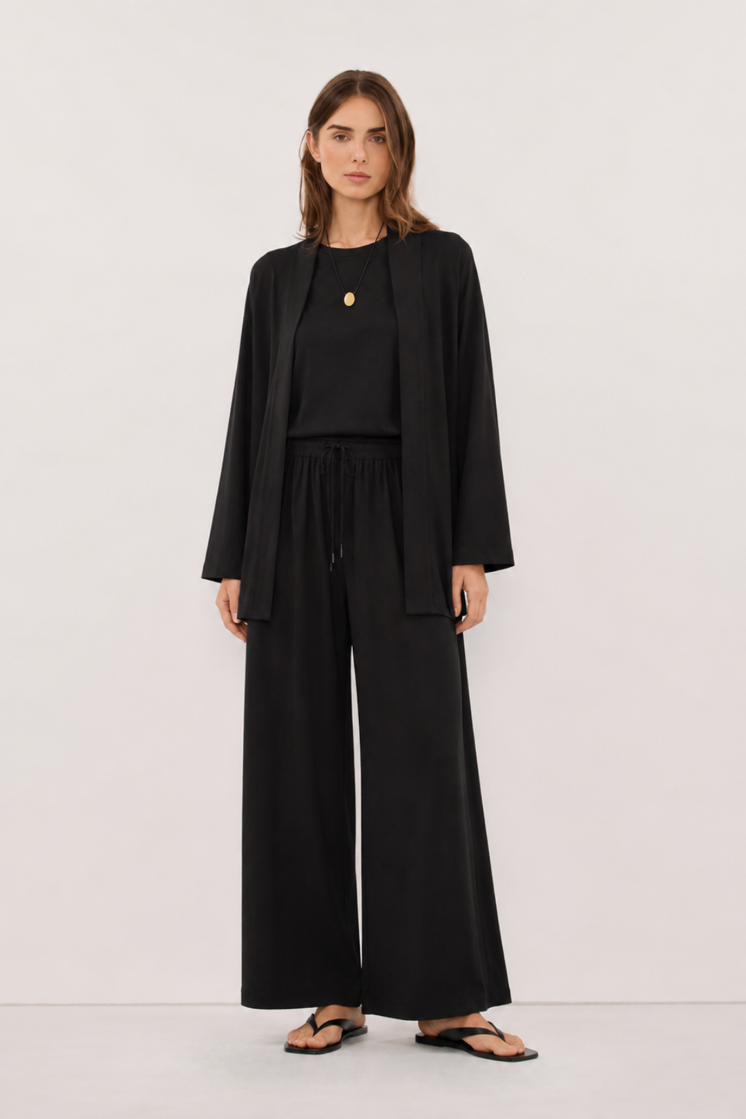 MİRA | Modal Kimono Siyah