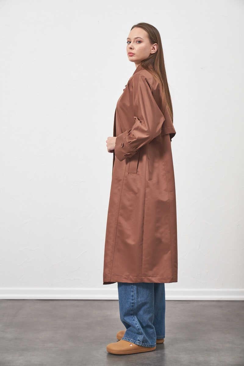 Oversize Trenchcoat  Jacket Brown
