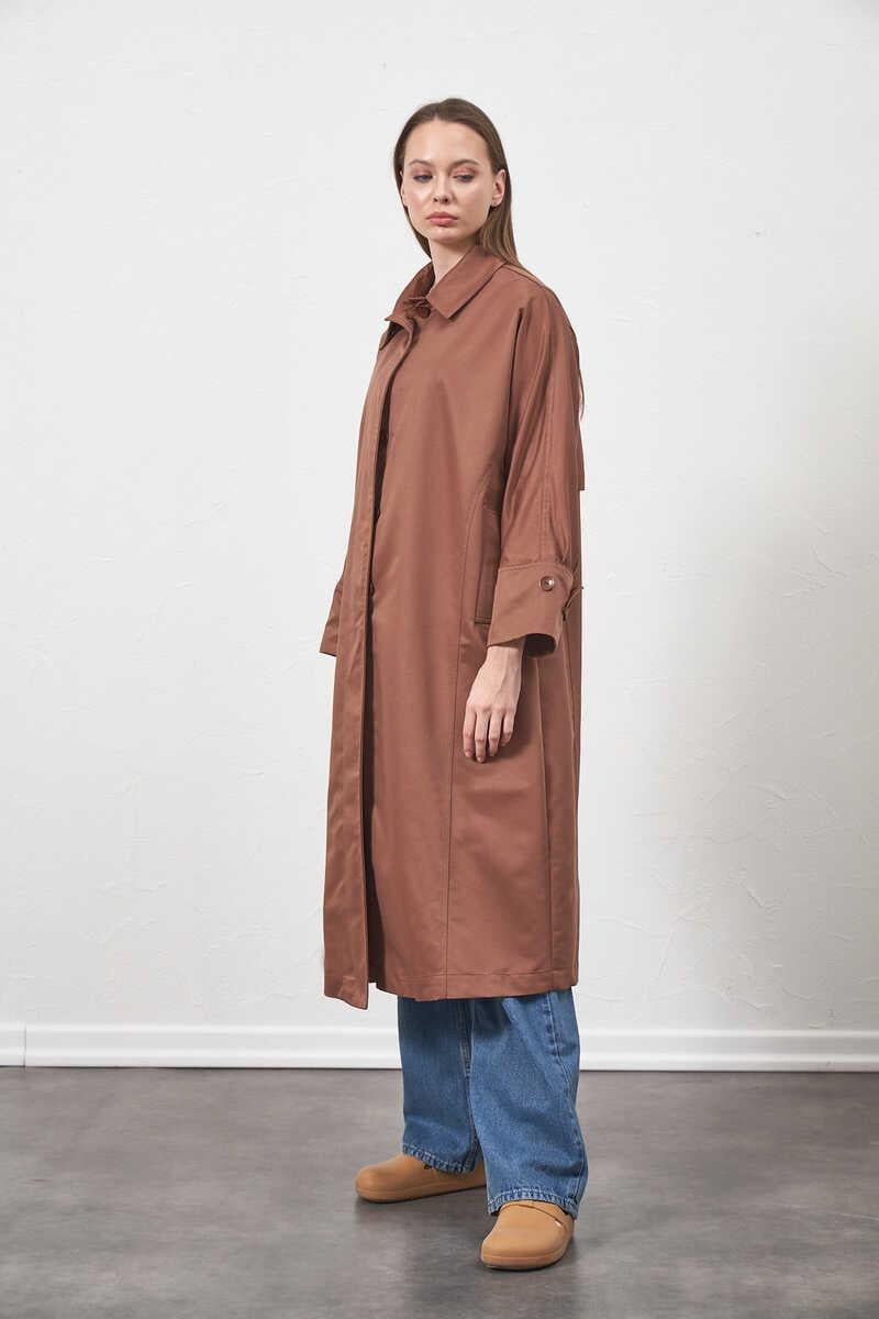 Oversize Trenchcoat  Jacket Brown