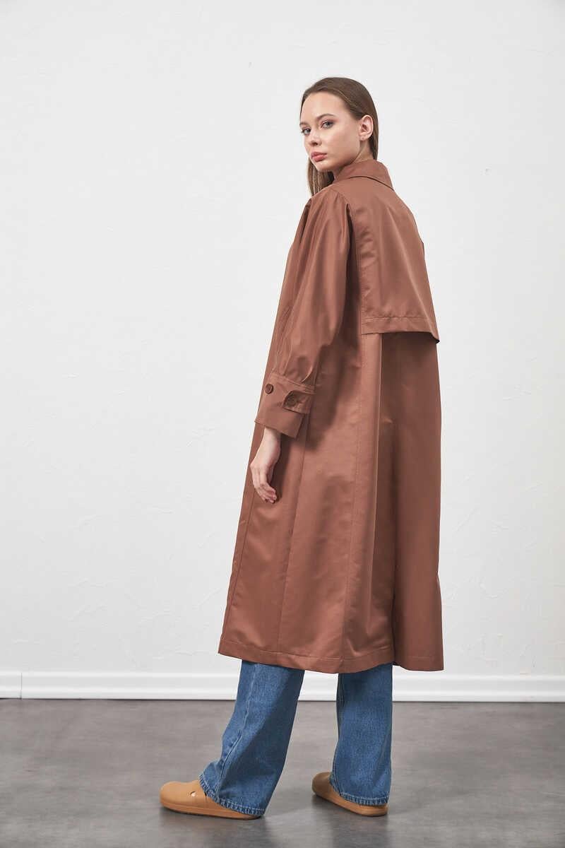 Oversize Trenchcoat  Jacket Brown