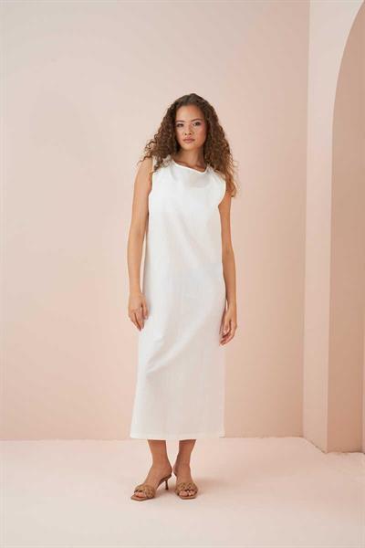 Askılı Pamuk Vual Astar Ekru