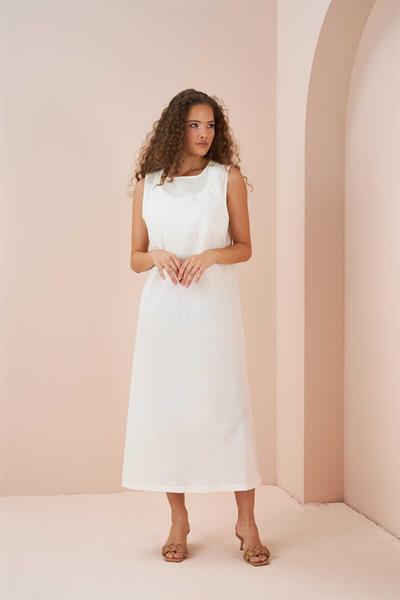 Askılı Pamuk Vual Astar Ekru