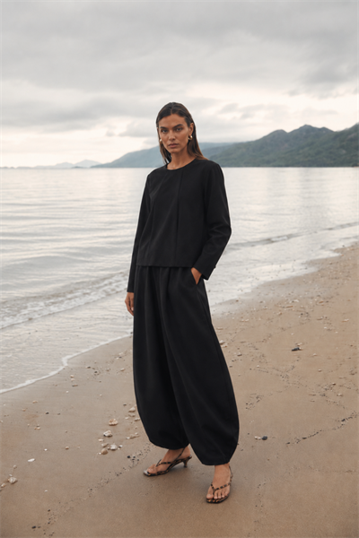 COVE | Barrel Pantolon Siyah