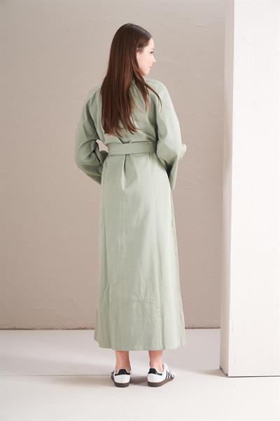 Denim Ferace Elbise Çağla