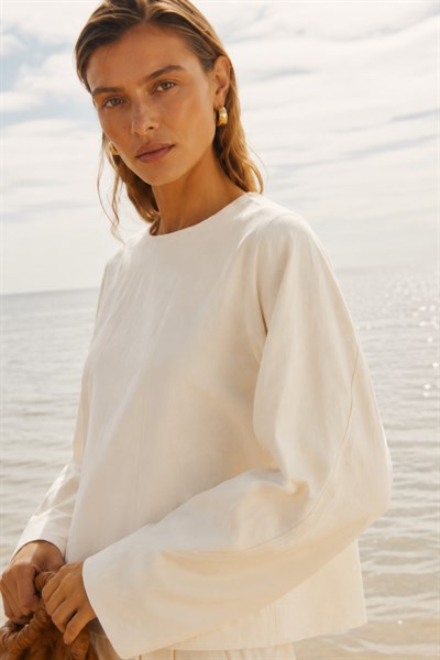 DUNE | Modern Form Bluz Ekru