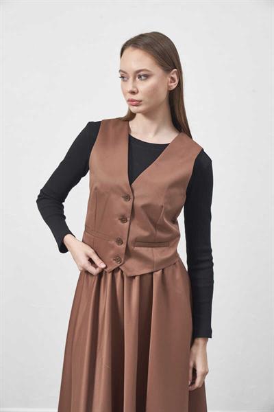 Fit Vest Brown