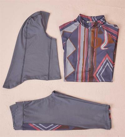 Hijab Deniz Bonesi Gri