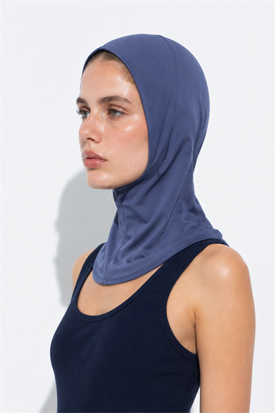 Hijab Deniz Bonesi İndigo