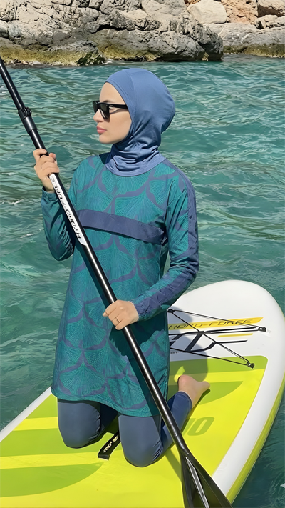 Hijab Deniz Bonesi İndigo