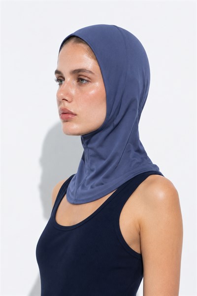 Hijab Deniz Bonesi İndigo