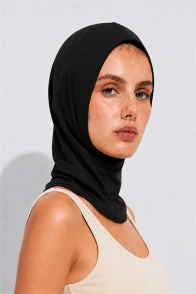 Hijab Sea ​​Bonnet Black