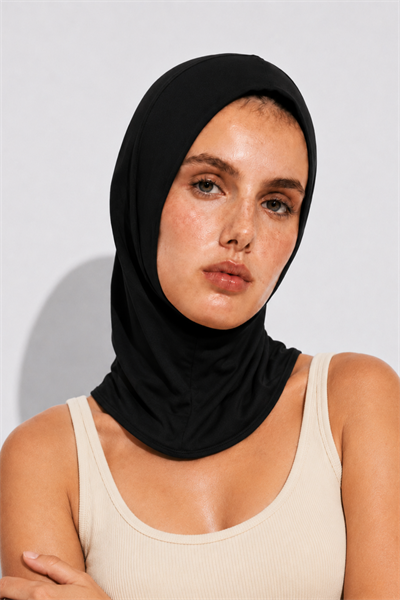 Hijab Sea ​​Bonnet Black