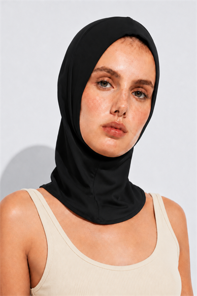Hijab Sea ​​Bonnet Black