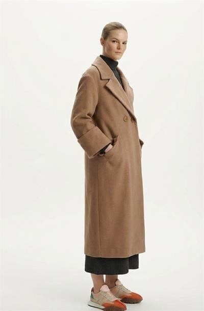 Stamp Coat Brown