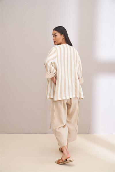 LUCİNE BEJ KİMONO 7148