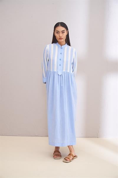 MARE MAVİ ELBİSE 2141