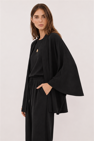 MİRA | Modal Kimono Siyah