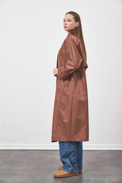 Oversize Trenchcoat  Jacket Brown