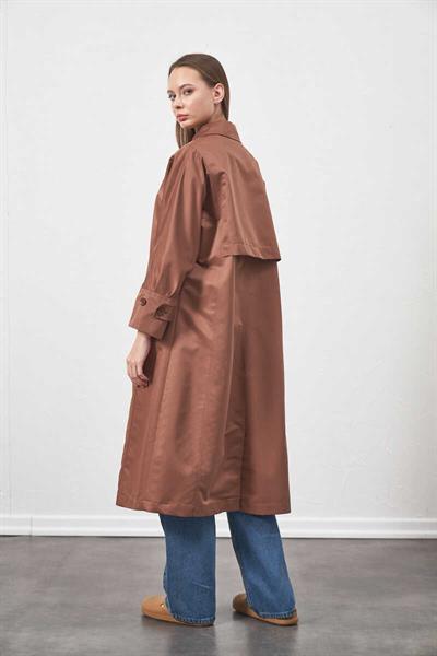 Oversize Trenchcoat  Jacket Brown