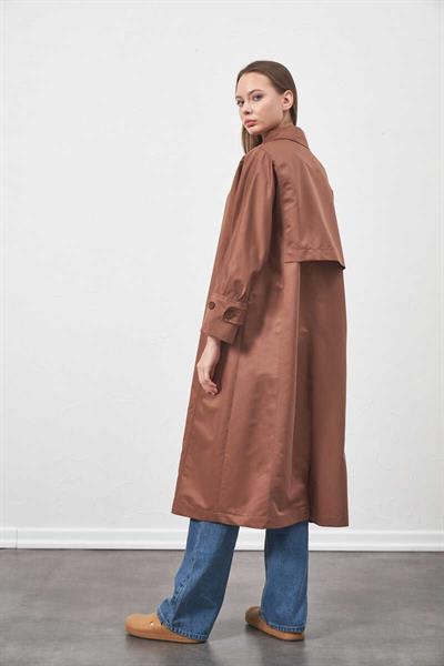 Oversize Trenchcoat  Jacket Brown