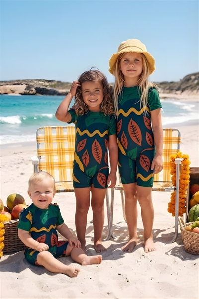 Oyun Desen Çocuk Mayo İndigo